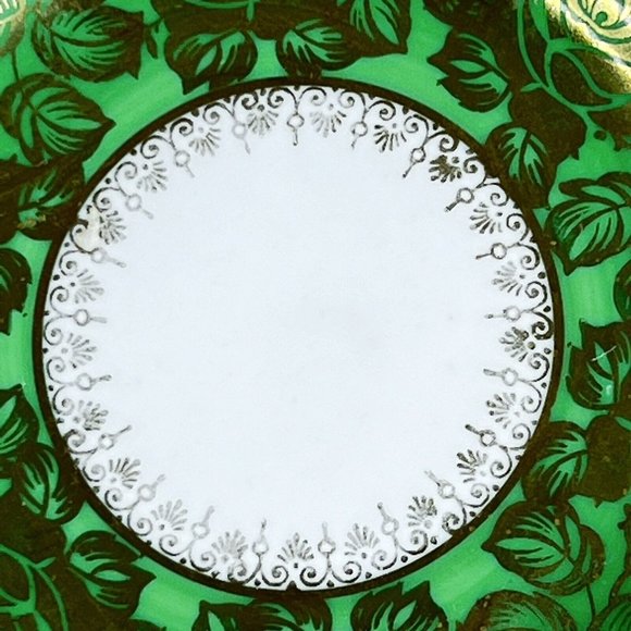 Mitterteich Bavaria Demitasse Three Footed Cup And Saucer Germany 049 Miniature - Picture 5 of 12